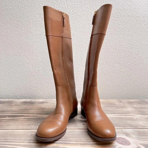 Lauren Ralph Lauren Bernadine Brown Leather Boots Size 6.5 women. - Picture 4 of 4